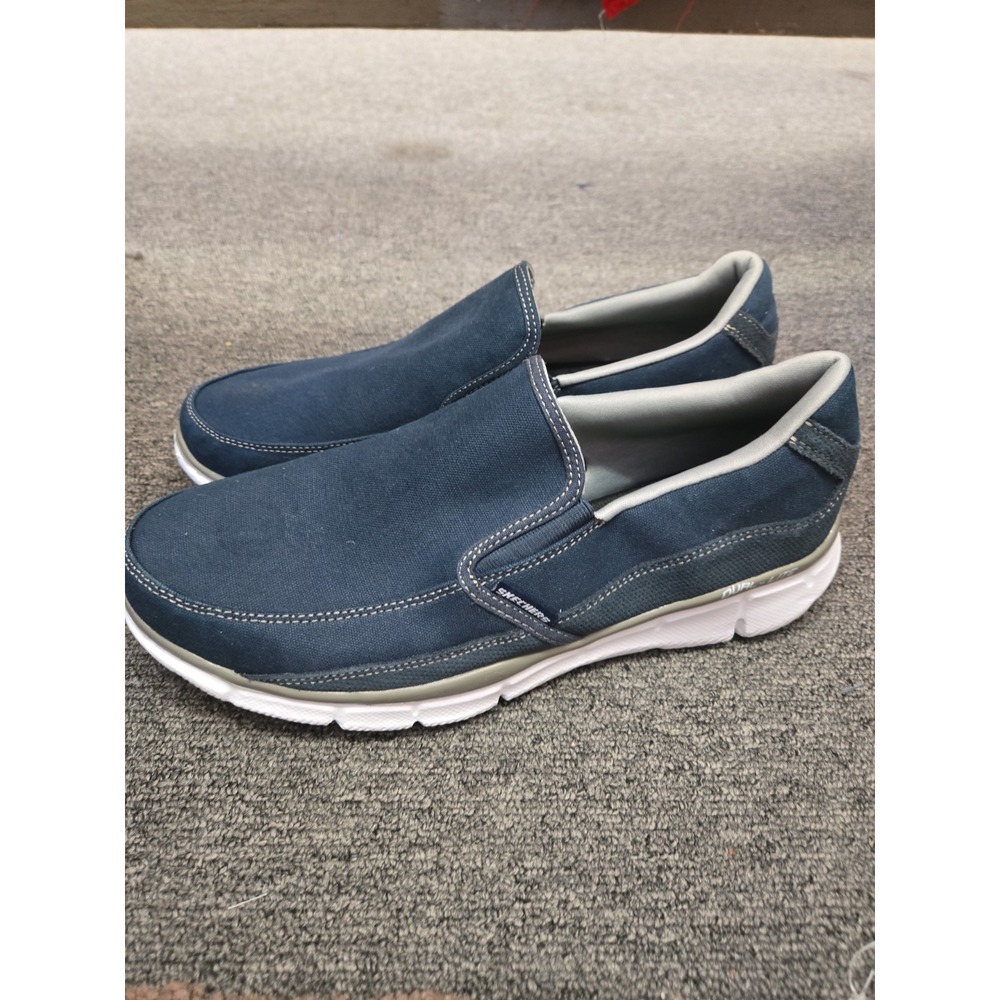 Men's Sketchers Dual Lite Slip On Loafers  Blue Sz 10.5 Worn Once